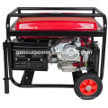 Popular Copper Wire 13HP 5000W Gasoline Generator Single Phase With Handles And Wheels